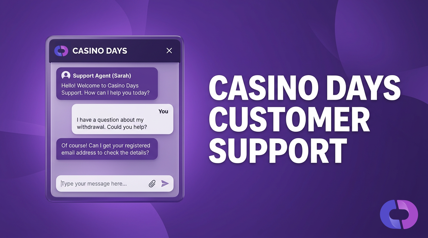 Casino Days India customer support helping players with accounts, payments, withdrawals, casino games, and technical issues